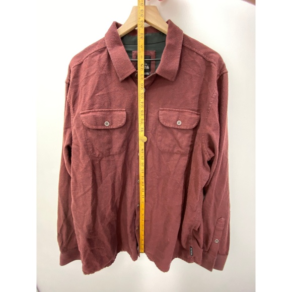 Prana Long Sleeve Men's Casual Button Down Shirt - Picture 6 of 8